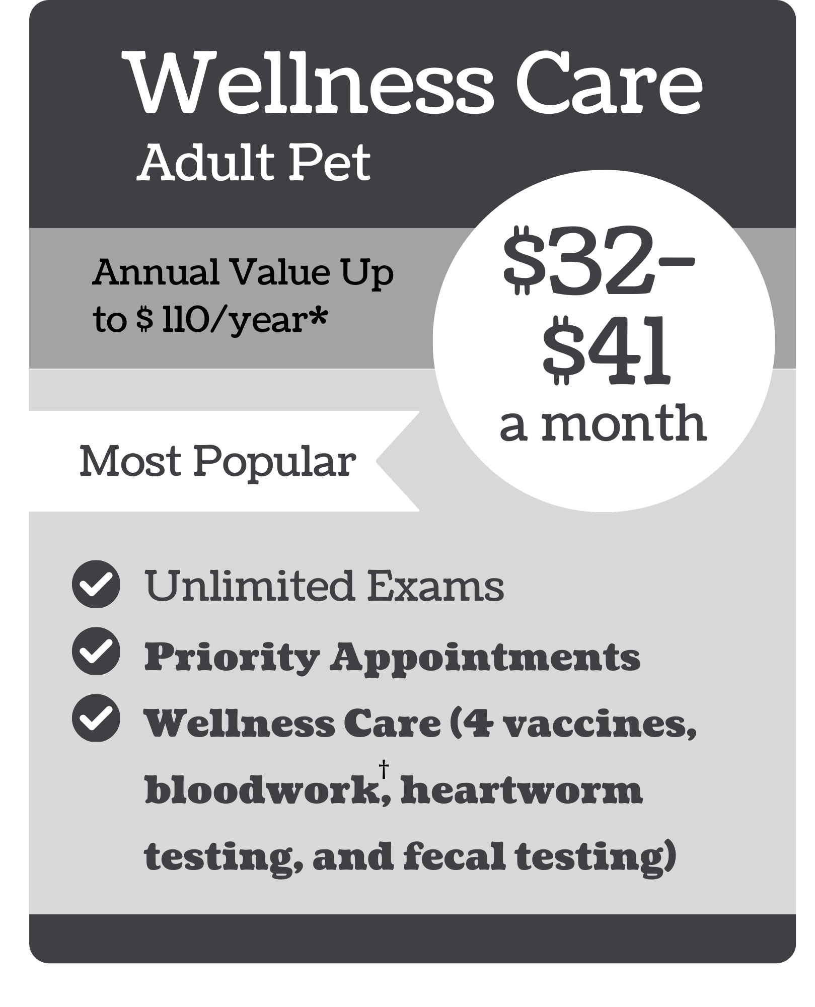 VIPet Plan_pricing_Wellness__Wilkinson Premont